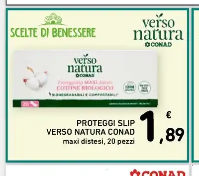 Proteggi slip Verso Natura Conad