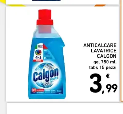 Anticalcare lavatrice Calgon
