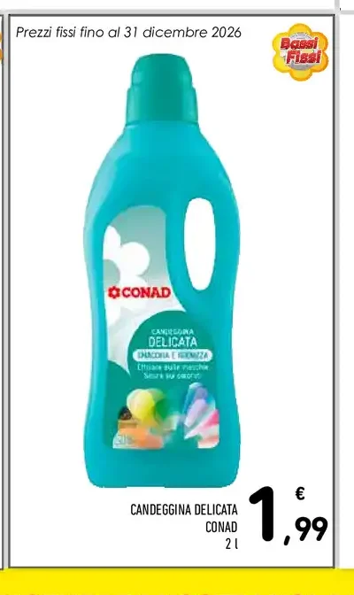 Candeggina delicata Conad