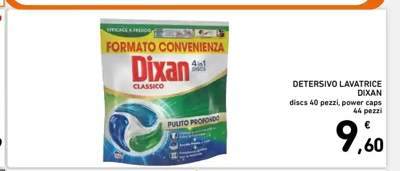 Detersivo lavatrice Dixan