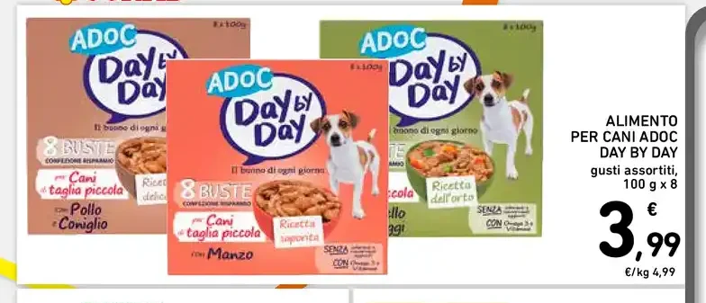 Alimento per cani Adoc Day by Day