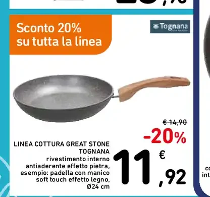 Padella Great Stone Tognana