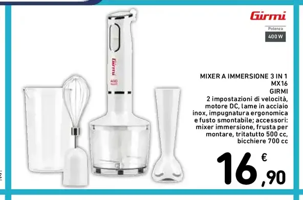 Mixer a immersione Girmi