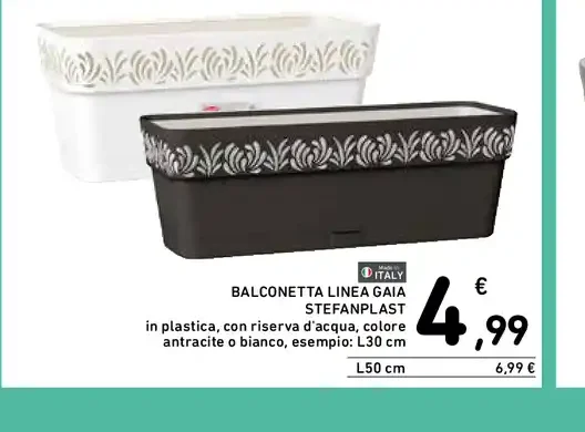 Balconetta linea Gaia Stefanplast