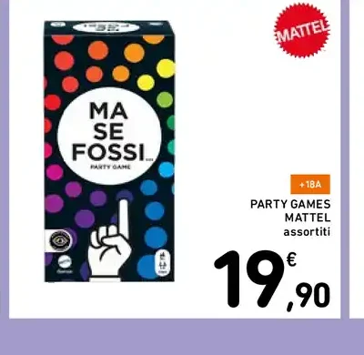 Party games Mattel