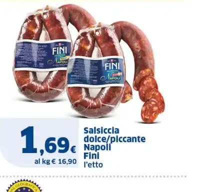 Salsiccia dolce/piccante Napoli Fini
