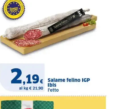 Salame felino IGP Ibis