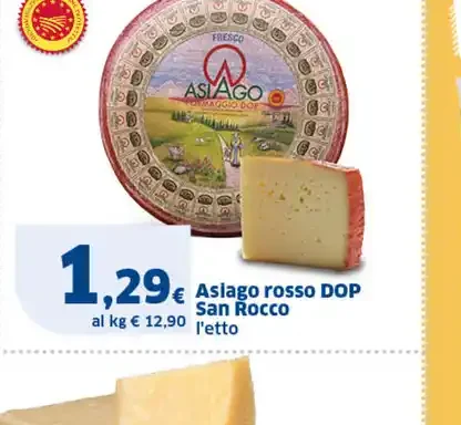 Asiago rosso DOP San Rocco