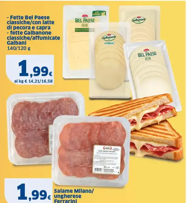 Fette Bel Paese/Galbani