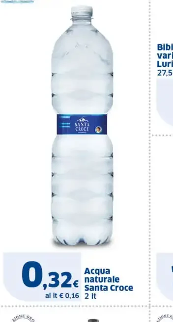 Acqua naturale Santa Croce