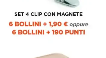 Set 4 clip con magnete