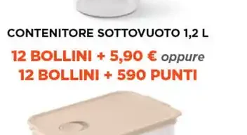 Contenitore sottovuoto 1,2 l