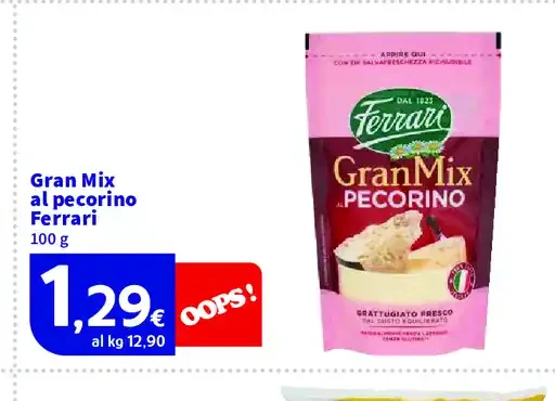 Gran Mix al pecorino Ferrari