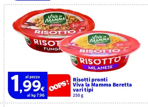 Risotti pronti Viva la Mamma Beretta