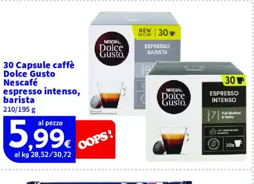 Capsule caffè Dolce Gusto Nescafé