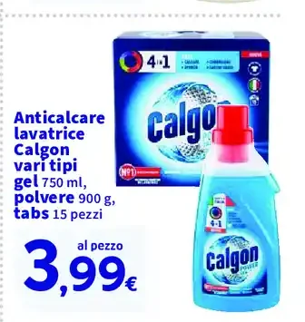 Anticalcare lavatrice Calgon