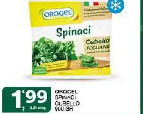 Spinaci cubello