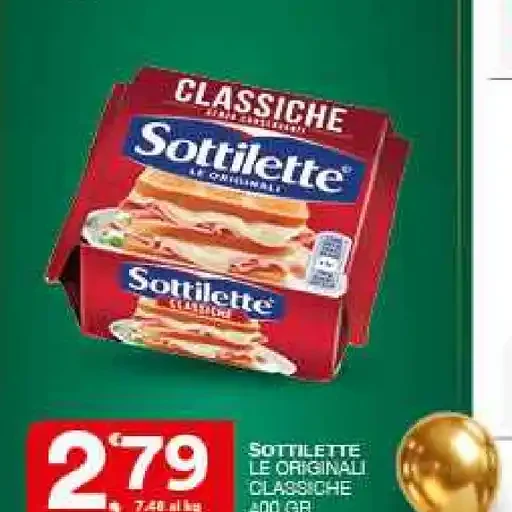 Sottilette originali classiche