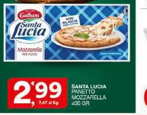 Santa Lucia panetto mozzarella