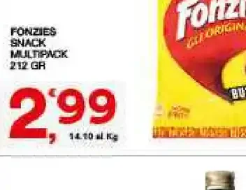 Fonzies snack multipack