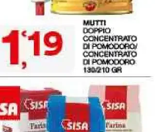 Mutti doppio concentrato di pomodoro