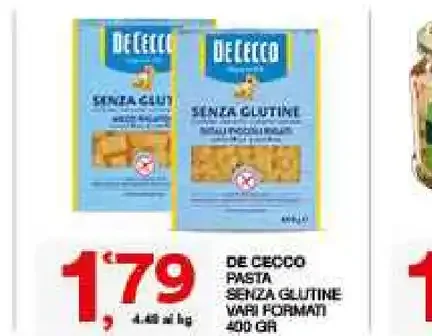 Pasta senza glutine
