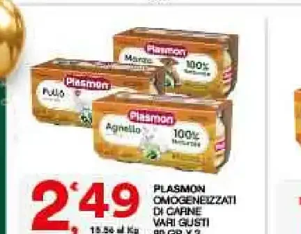 Omogeneizzati di carne