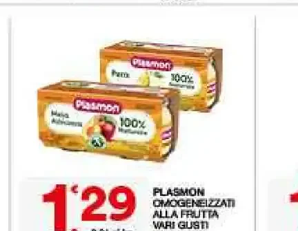 Omogeneizzati alla frutta