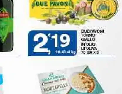 Tonno all'olio di oliva