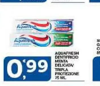 Dentifricio Aquafresh