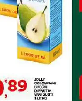 Jolly Colombani pera o pesca