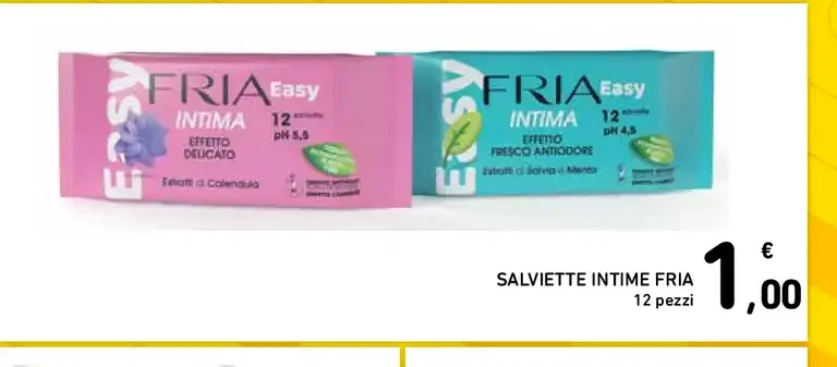 Salviette intime Fria
