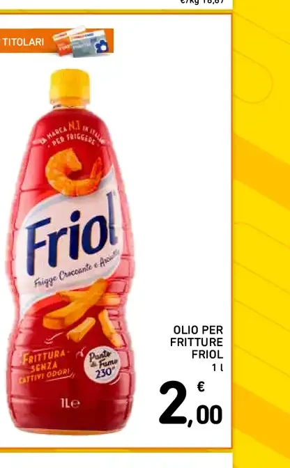 Olio per fritture