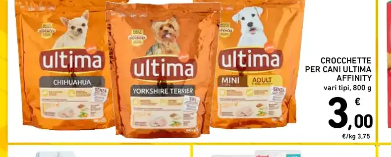 Crocchette per cani Ultima Affinity