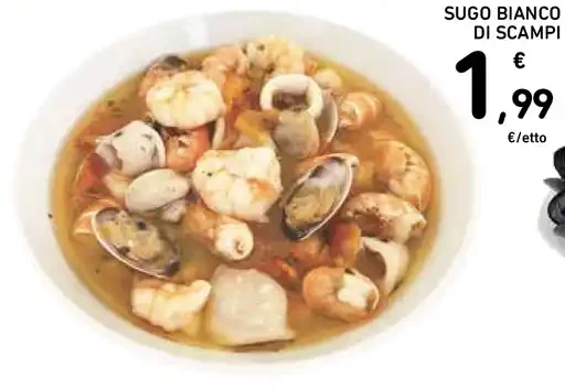 Sugo bianco di scampi