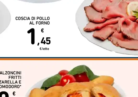 Coscia di pollo al forno