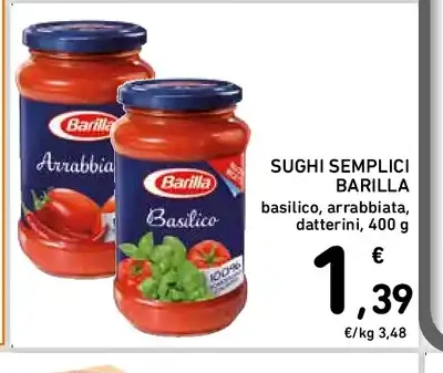 Sughi semplici Barilla