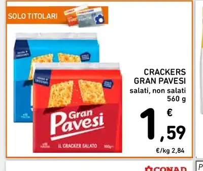Crackers Gran Pavesi