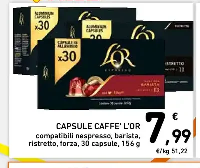 Capsule caffè L'Or
