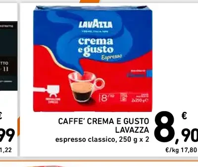 Caffè Crema e Gusto Lavazza