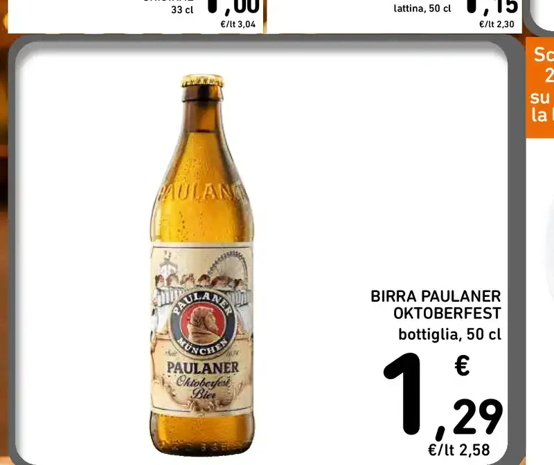 Birra Paulaner Oktoberfest