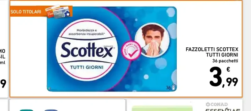 Fazzoletti Scottex Tutti Giorni