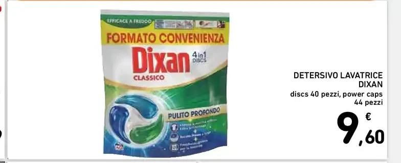 Detersivo lavatrice Dixan