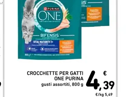 Crocchette per gatti One Purina