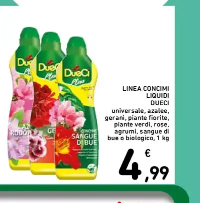 Linea concimi liquidi Dueci