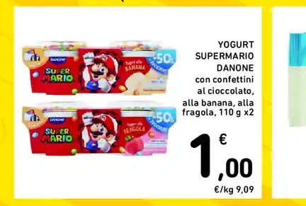 Yogurt SuperMario Danone