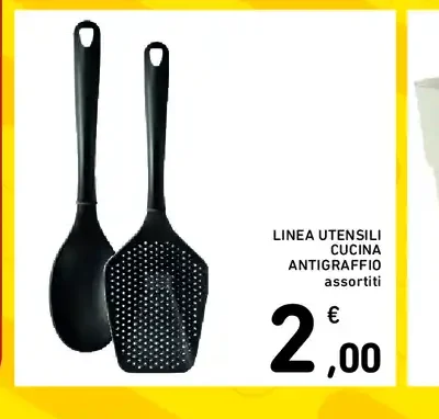 Linea utensili cucina anti graffio