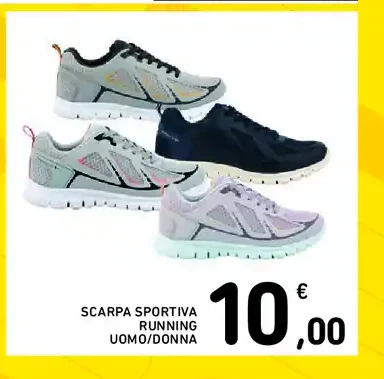Scarpa sportiva running uomo/donna