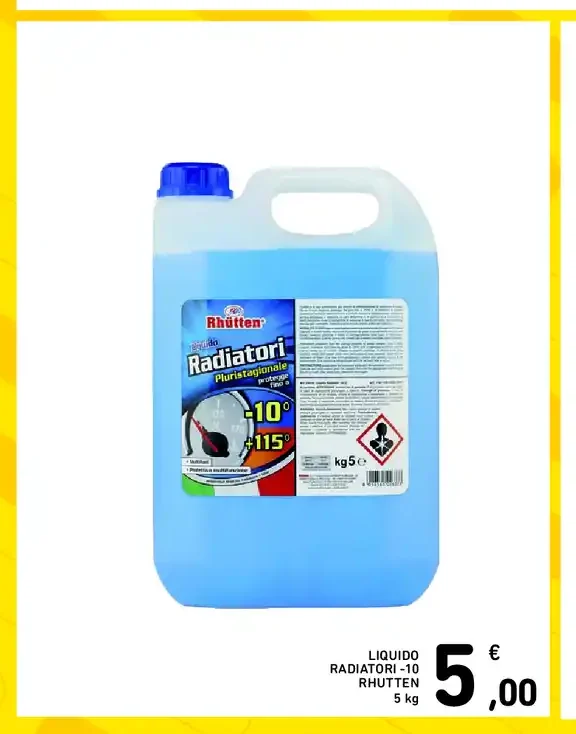 Liquido radiatori -10 Rhütten