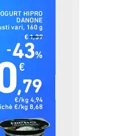Yogurt Hipro Danone